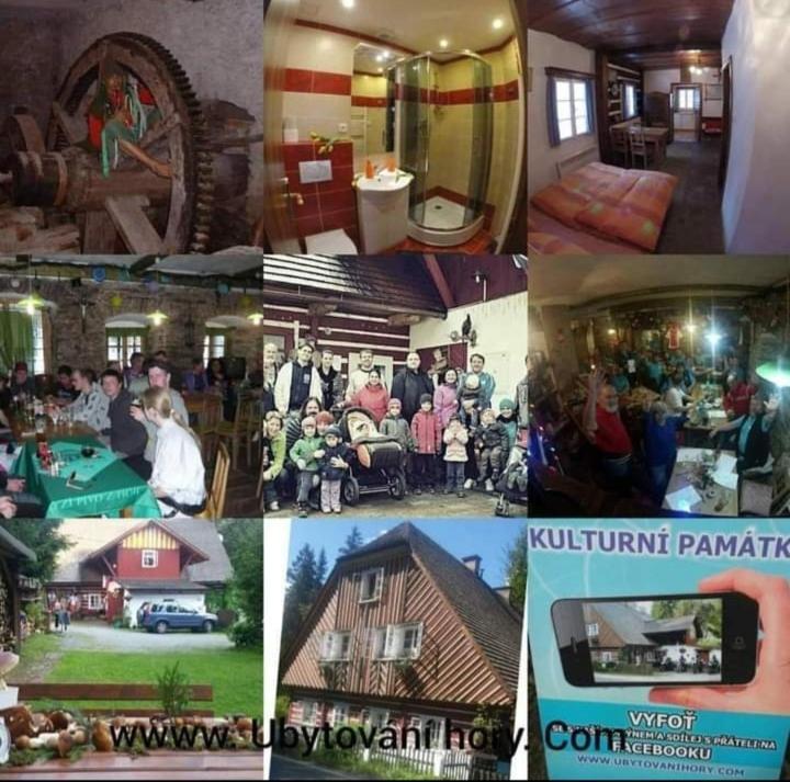 Roubenka Mlyn U Skaly Destne V Orlickych Horach Volne Terminy 5 Bytu エクステリア 写真